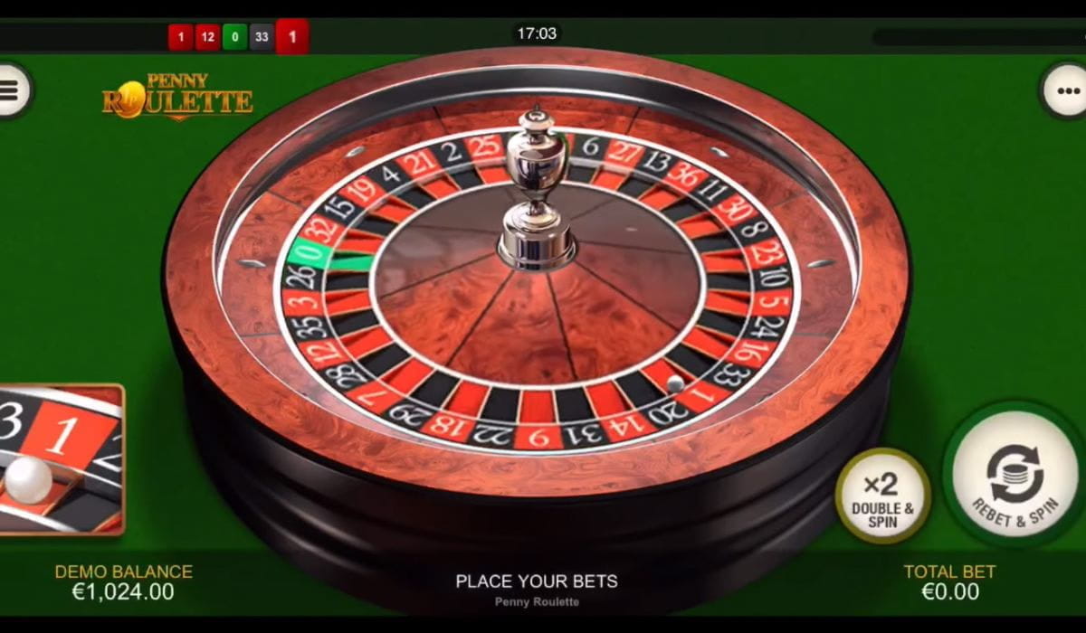 Penny Roulette Online Gameplay
