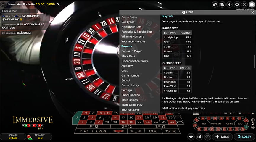 Immersive Roulette Pros and Cons