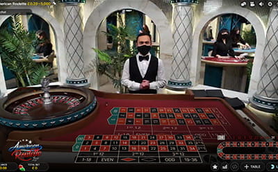 Live Mobile Casino American Roulette Game