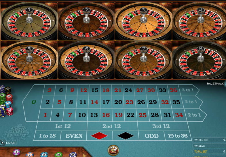 Multi Wheel Roulette by Microgaming – Demo Game