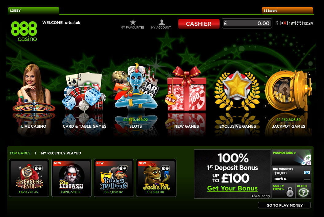 Play Casino Online With Paypal